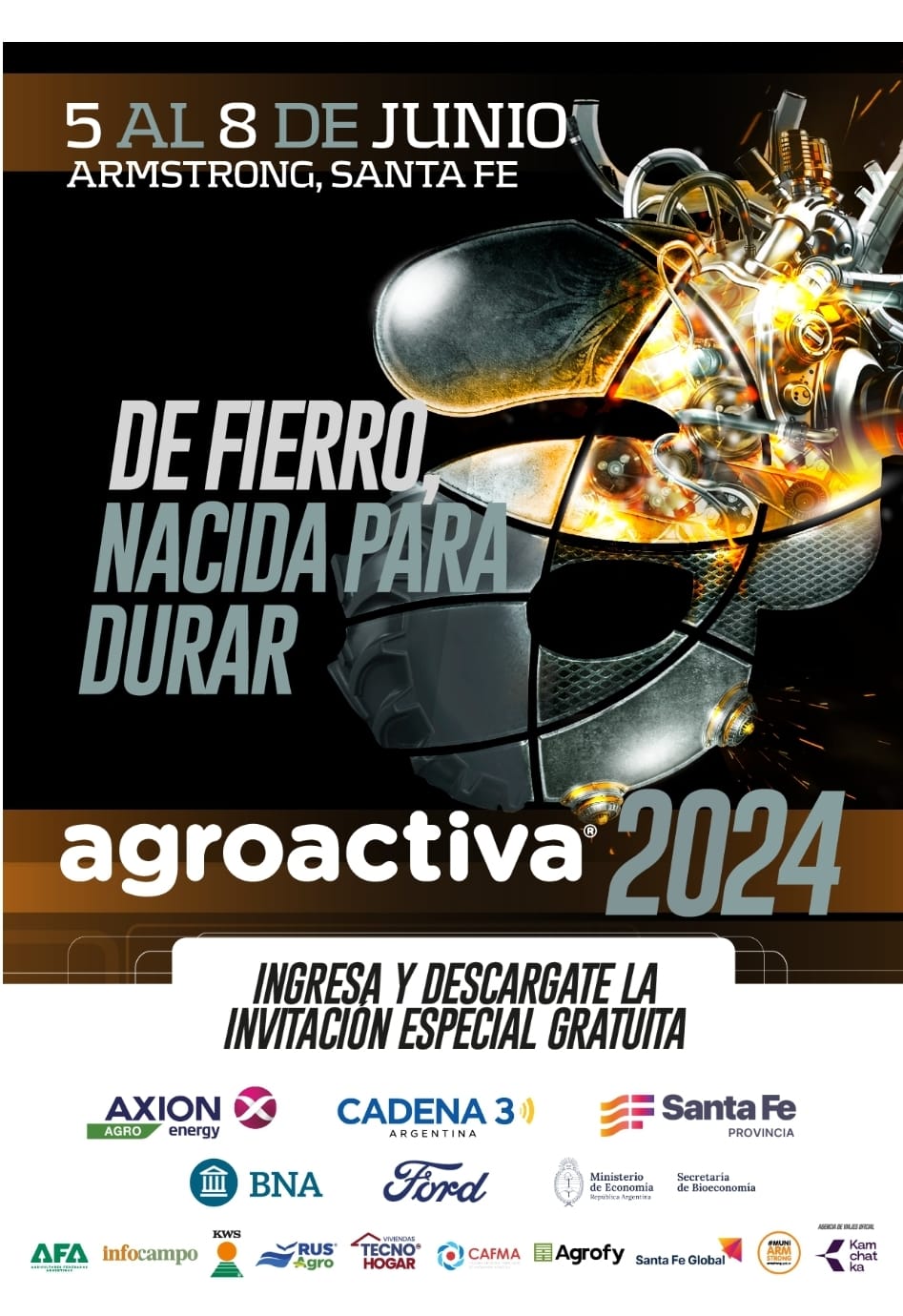 ¡Descargate la invitación especial gratuita para Agroactiva 2024!